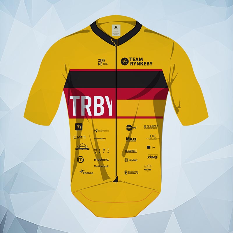 Team Rynkeby designes shirt.