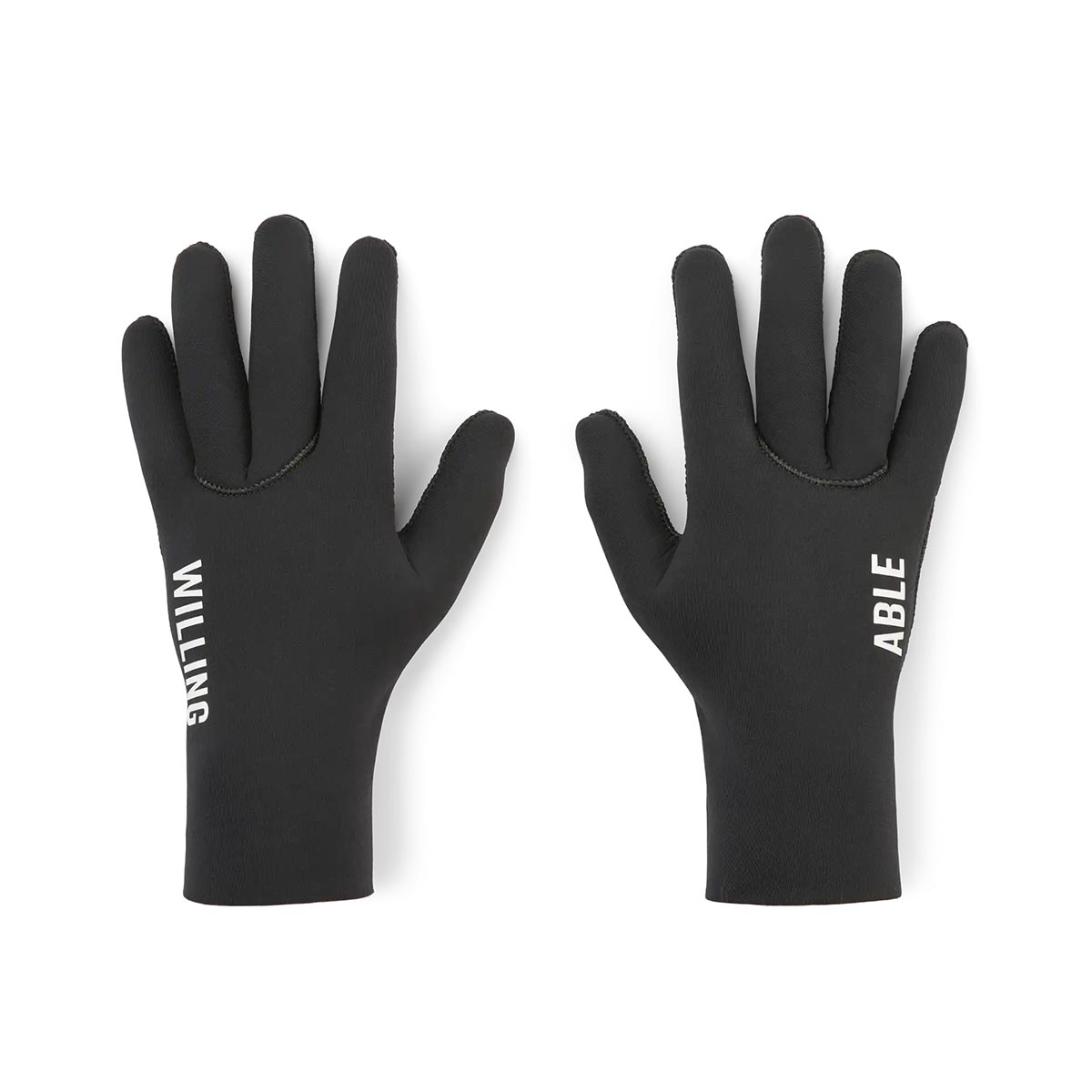 Product photo from Willing Able. The X.WA black glove