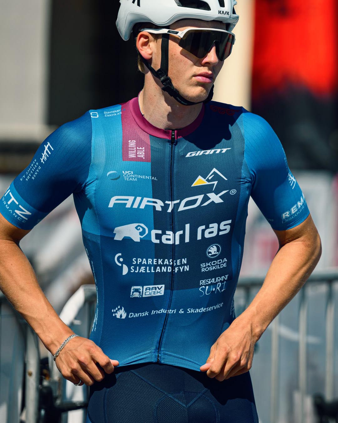 Photo of one of the riders of Team Airtox Carl