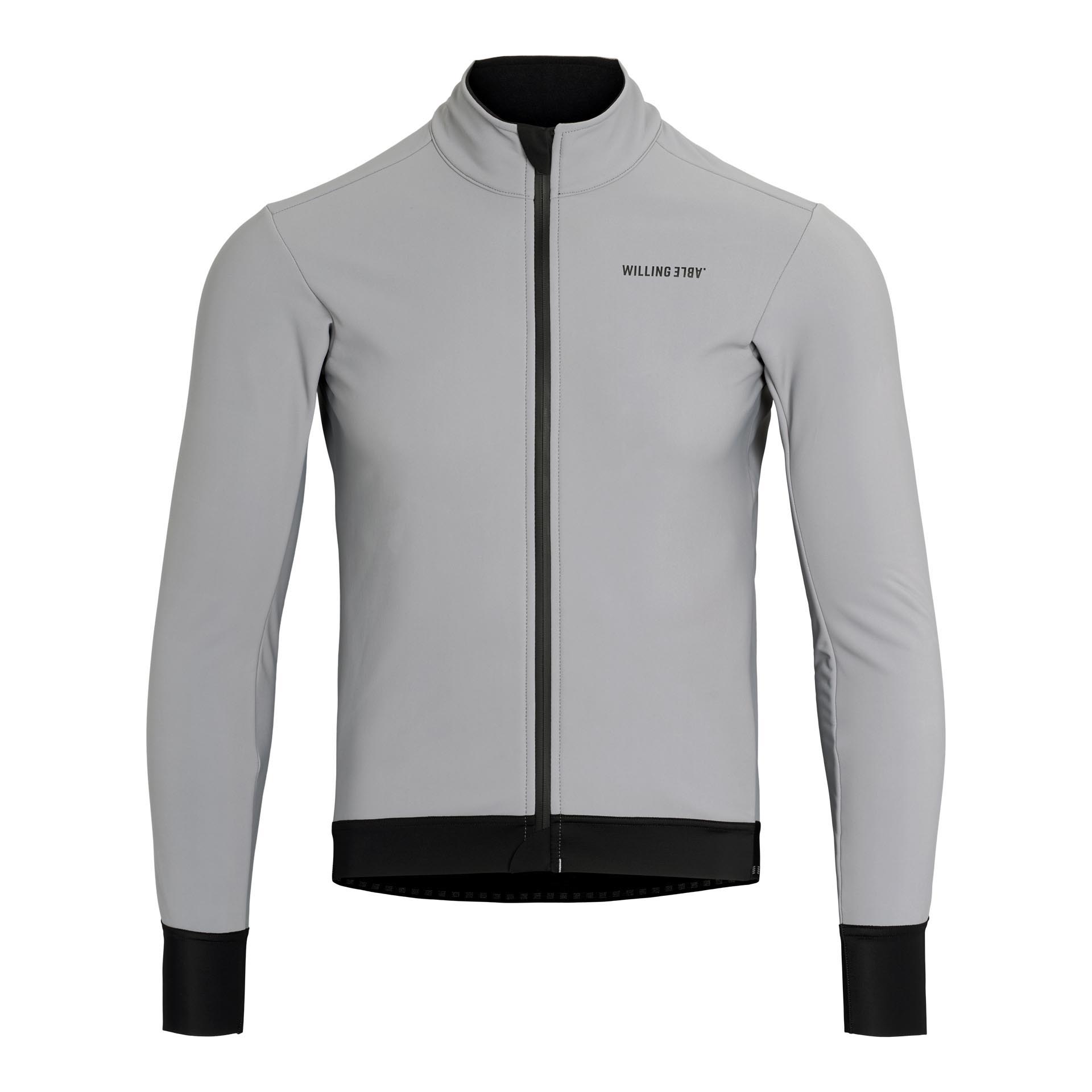 Arctic Klubb Jacket with a 3-layer textile and insulating fleece. In grey.
