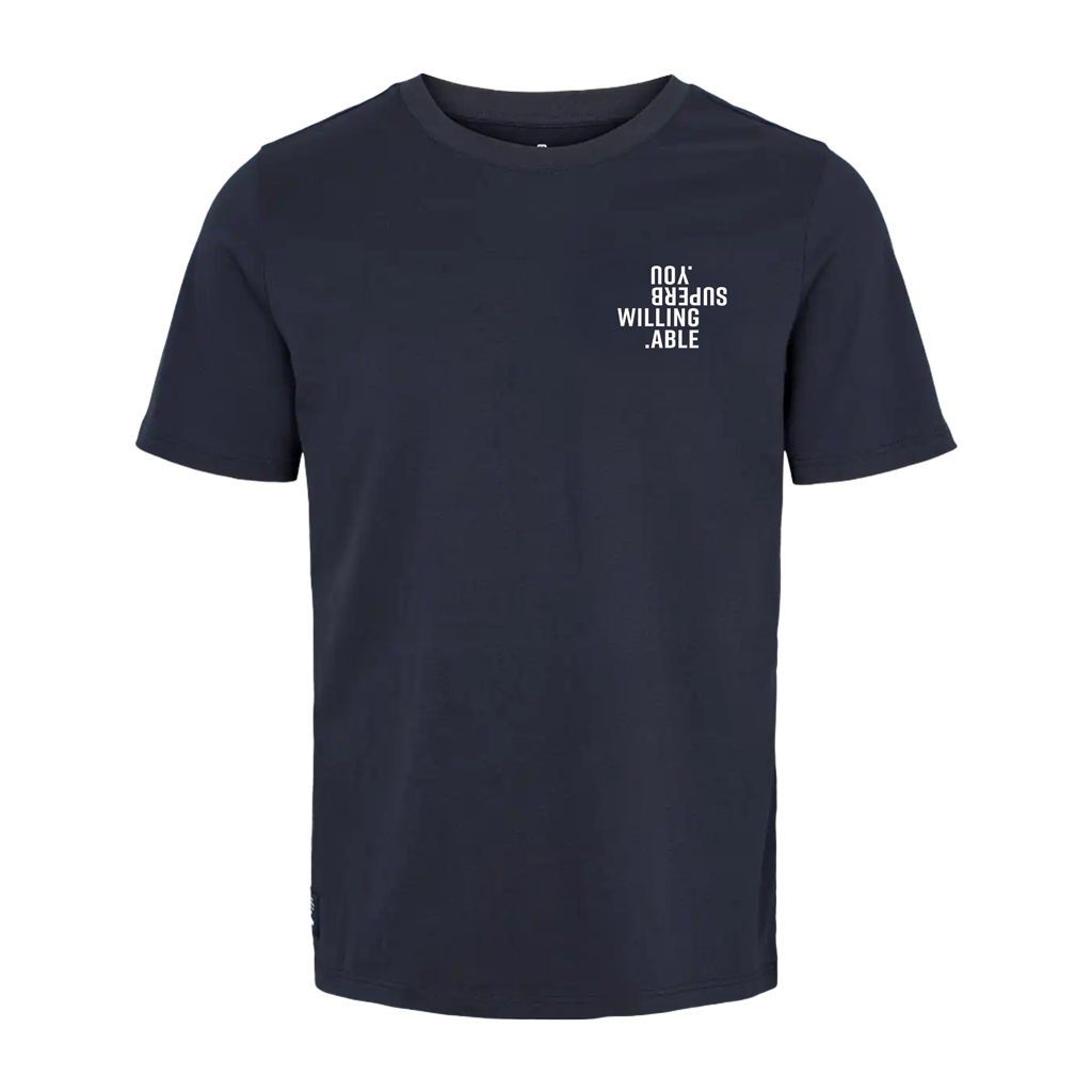 Men's Natural Logo Tee - Superb Dark Navy