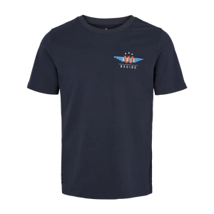 Men's Natural Logo Tee - Racing Dark Navy