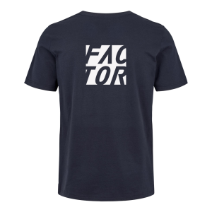 Men's Natural Logo Tee - Factor Dark Navy